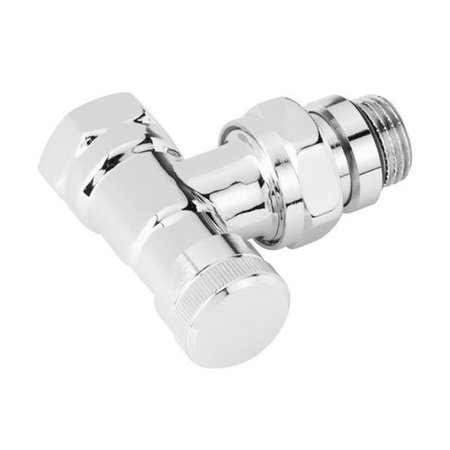 Danfoss voetventiel RLV-X/C 1/2" haaks chroom