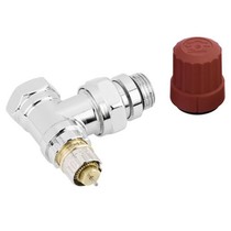 Danfoss RA-NX/C thermostaatkraan 1/2" haaks chroom