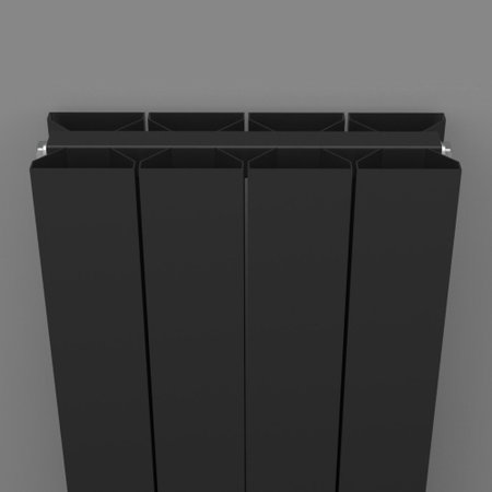 Thermrad AluStyle Plus 1826 x 240 zwart - 3 kolommen