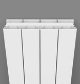 Thermrad AluStyle Plus 2026 x 400 wit - 5 kolommen