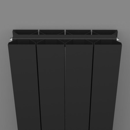 Thermrad AluStyle Plus 1826 x 320 zwart - 4 kolommen