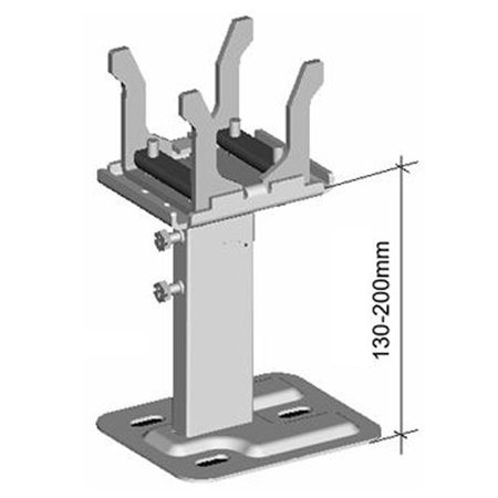 Set Thermrad Compact-4 Plus vloerconsoles voor type 21