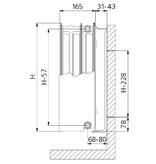 Brugman Centric 300 hoog x 800 breed - type 33