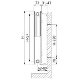 Brugman Centric 300 hoog x 1600 breed - type 21S