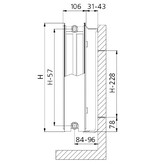 Brugman Centric 300 hoog x 800 breed - type 22