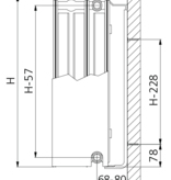 Brugman Centric Piano 400 hoog x 1200 breed - type 33