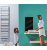 Vasco Bathline BK designradiator 1284 hoog x 500 breed - wit