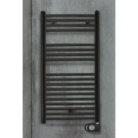 Zehnder Aura elektrisch 1226 hoog x 500 breed - zwart