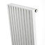 Vasco Vertiline CA radiator 2000 hoog x 390 breed - wit