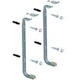 Set Rofix J-beugels voor radiatoren van 500mm hoog