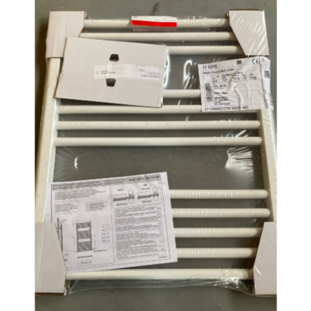 Vasco GK handdoekradiator 727 hoog x 600 breed - wit