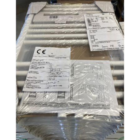 Vasco GK-MM handdoekradiator 727 hoog x 500 breed - wit