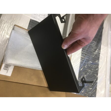 Set van 2 st. Vasco Primula kolomvoeten P/280 kleur RAL 9005