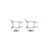Vasco Zana ZV-2 radiator 2000 hoog x 384 breed - antraciet M301