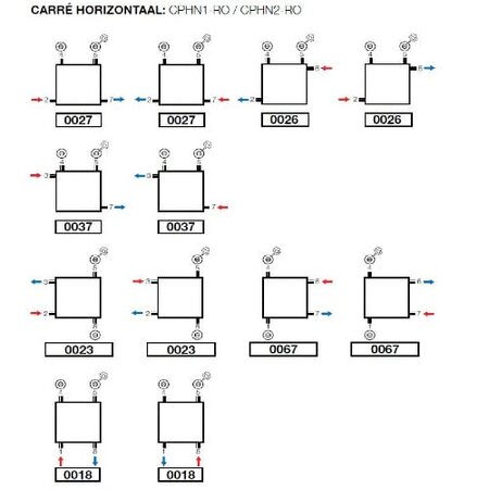 Vasco Carre CPHN1-RO radiator 355 hoog x 800 breed - wit