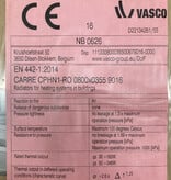 Vasco Carre CPHN1-RO radiator 355 hoog x 800 breed - wit