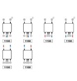 Vasco Iris HDM-A designradiator 696 hoog x 750 breed - wit