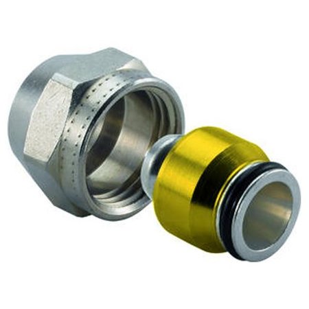 Uponor aansluitkoppeling 1/2" naar 16x2mm AKB - Alu/Pex