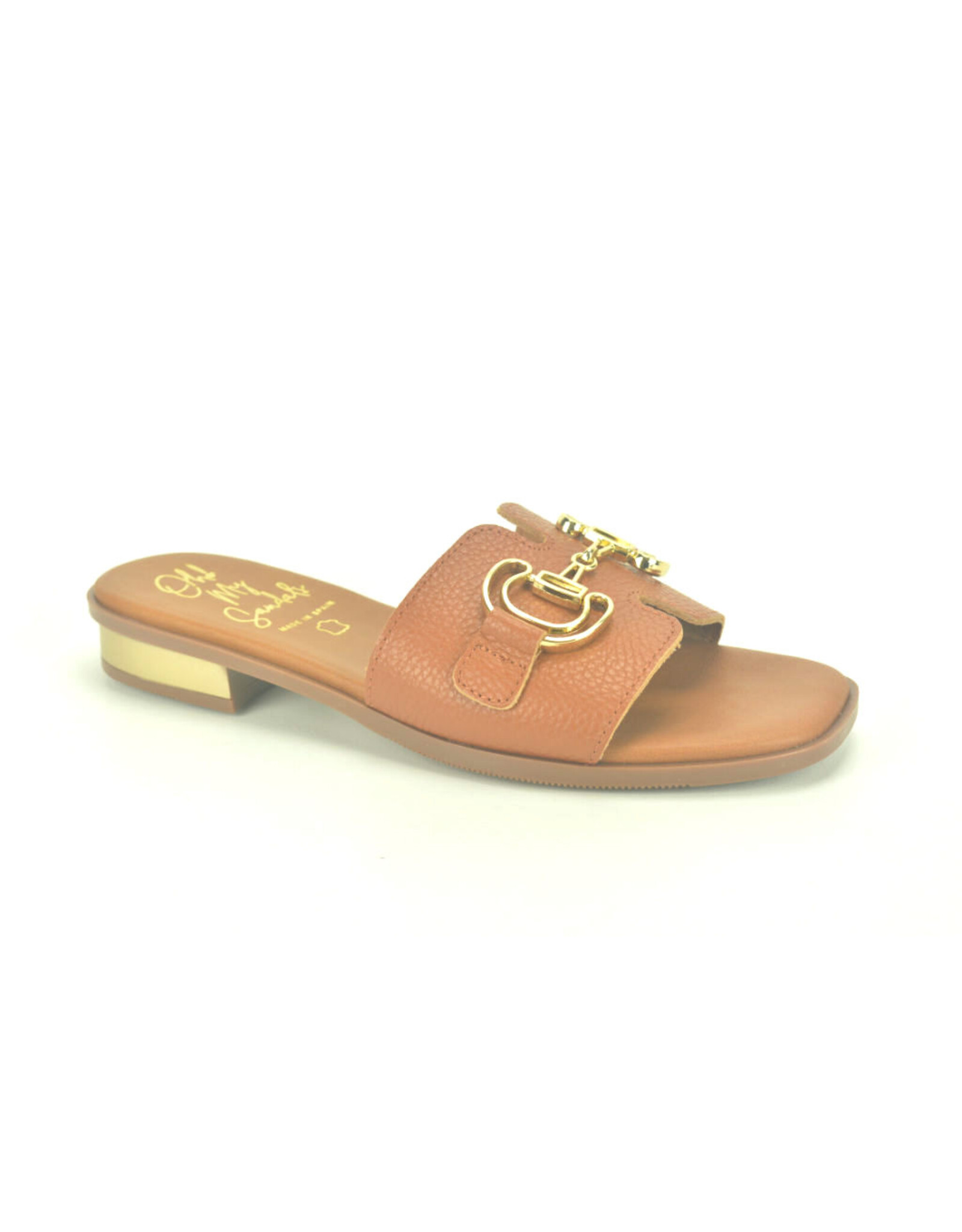 Oh My Sandals 14467 cognac bruin