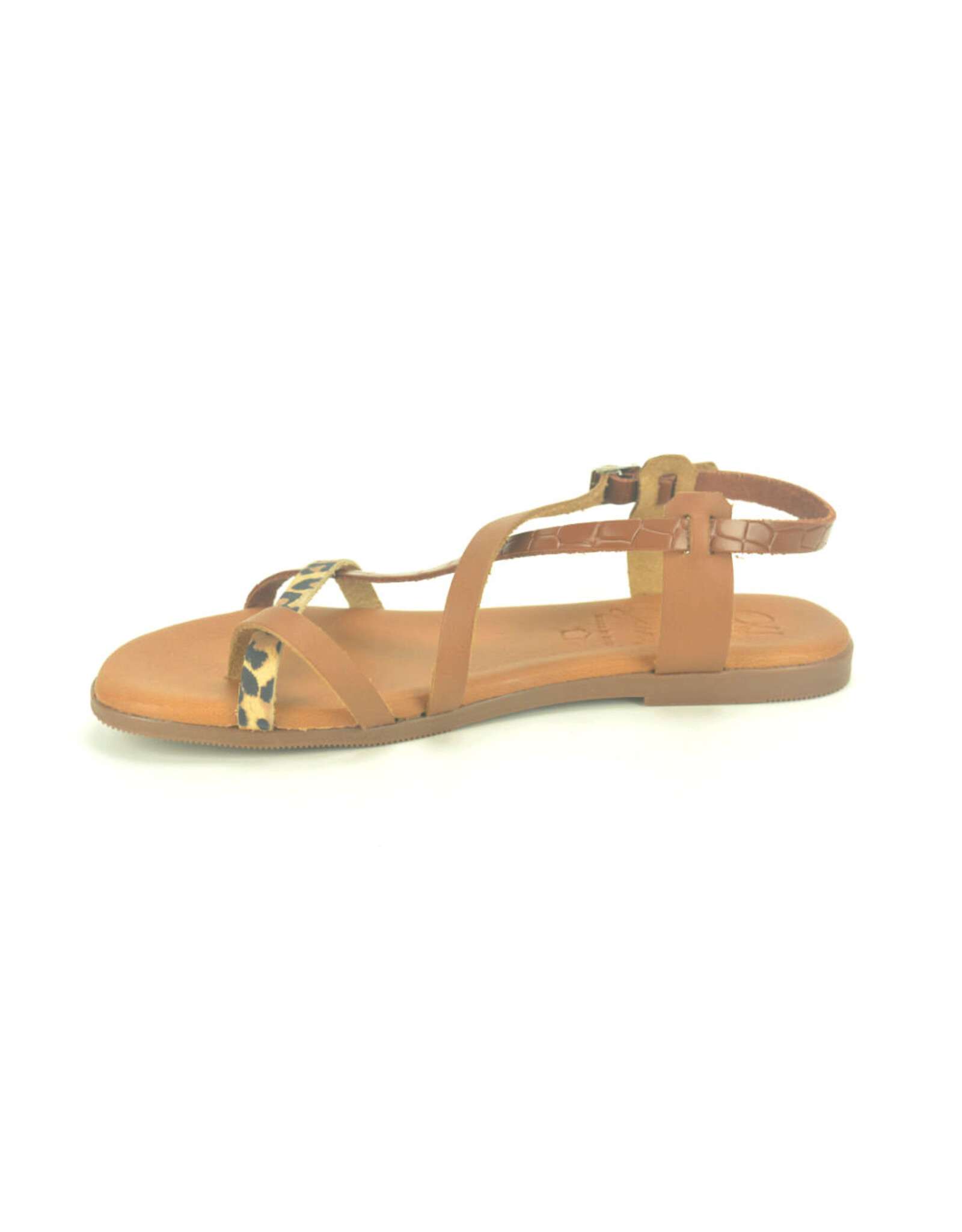 Oh My Sandals 14471 cognac bruin