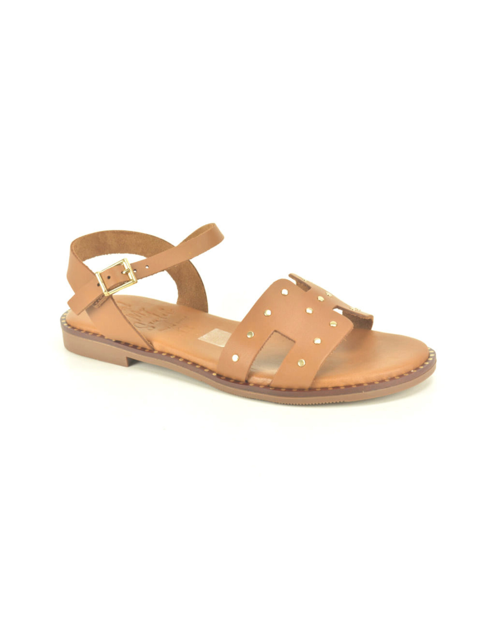 Oh My Sandals 15675 cognac bruin