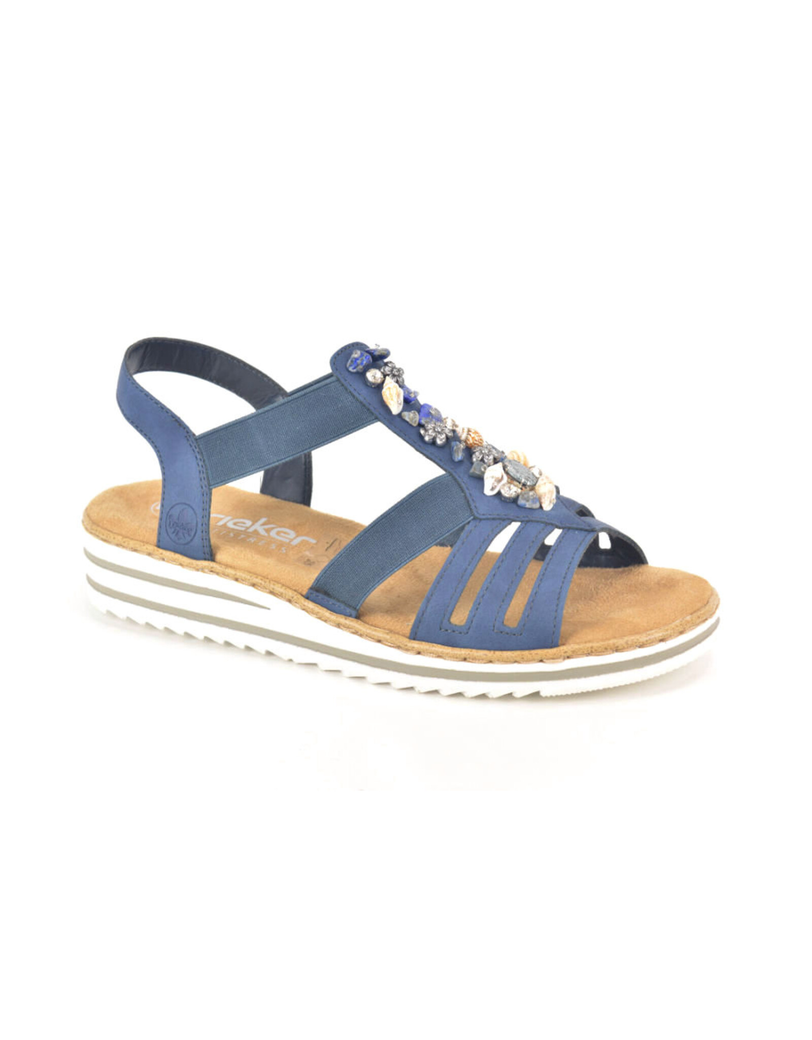 Rieker 15746 blauw