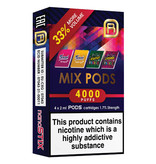 NanoStix Pods- Mix Pods (Fantasi Guava Lychee) 4000puff - 4Pcs