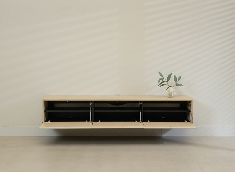 Excellent tv-meubel 180cm  mist oak - voorraadmodel 203