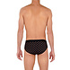 HOM HOM Romeo Mini Briefs Black Print HOM HOM Romeo Mini Briefs Black Print