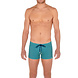 HOM HOM Miramar Swim Shorts Turquoise Print HOM HOM Miramar Swim Shorts Turquoise Print