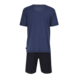 CECEBA CECEBA Shorty V-Neck Traveller Blue Dark Melange CECEBA CECEBA Shorty V-Neck Traveller Blue Dark Melange
