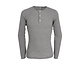 CECEBA CECEBA Shirt Classic Double Rib Grey Melange CECEBA CECEBA Shirt Classic Double Rib Grey Melange