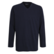 CECEBA CECEBA Shirt V-Neck Sapporo Blue Dark Uni CECEBA CECEBA Shirt V-Neck Sapporo Blue Dark Uni