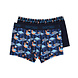 HOM HOM Graphic #1 Boxer Briefs 2P Navy Navy-Print HOM HOM Graphic #1 Boxer Briefs 2P Navy Navy-Print