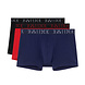 HOM HOM Sean #2 Boxer Briefs 3P Black Navy Red HOM HOM Sean #2 Boxer Briefs 3P Black Navy Red