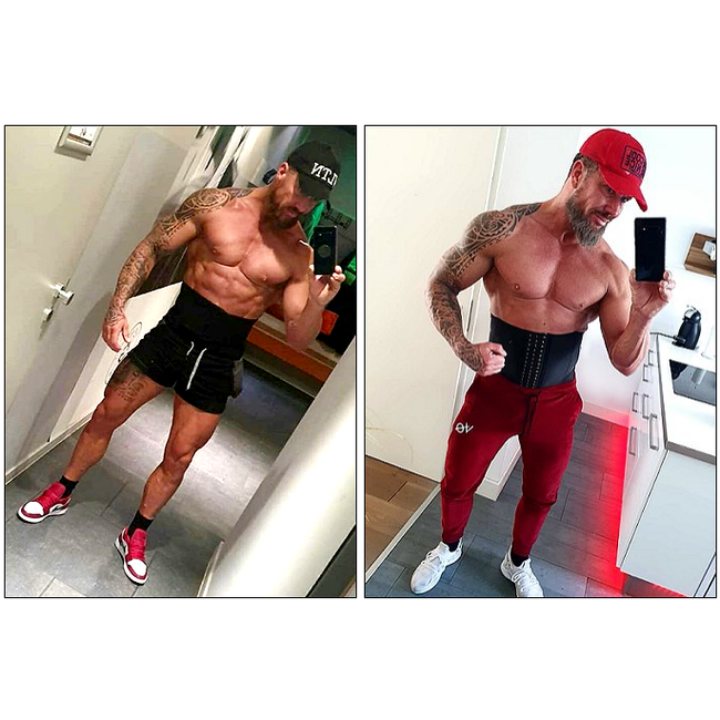 Latex Sport Waist Trainer (Men)