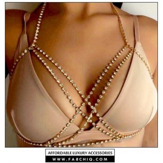 Cross my Heart Bodychain