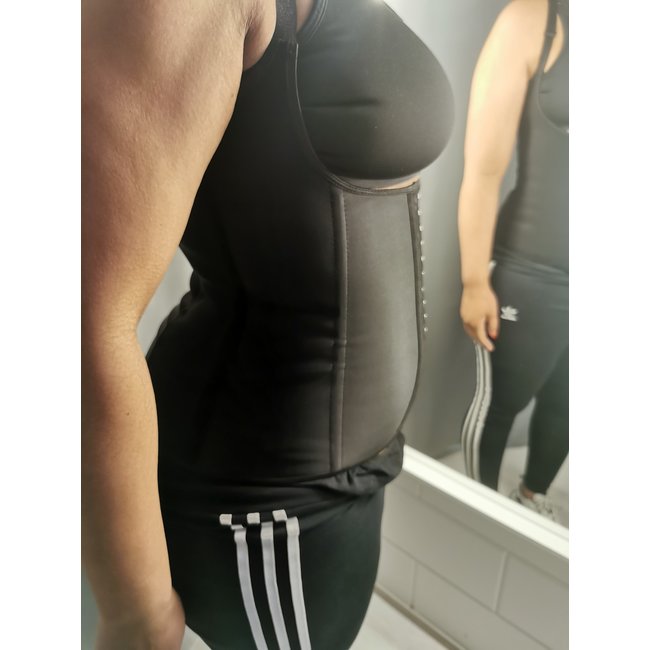 Latex Sport Vest (Bra Straps) / FINAL SALE ITEM