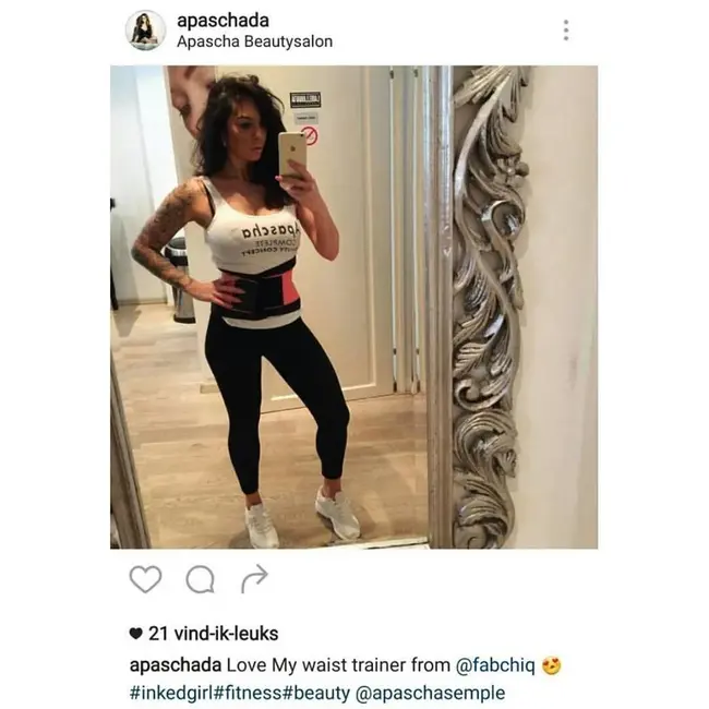 Pressure Waist Belt (Pink)