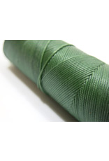 Waxed hand sewing thread green