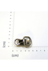 Strap connector double ring