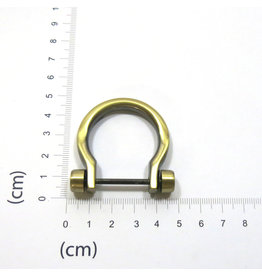 D-ring/Strap connector (opening)