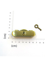 Purse/bag lock (with key lock)