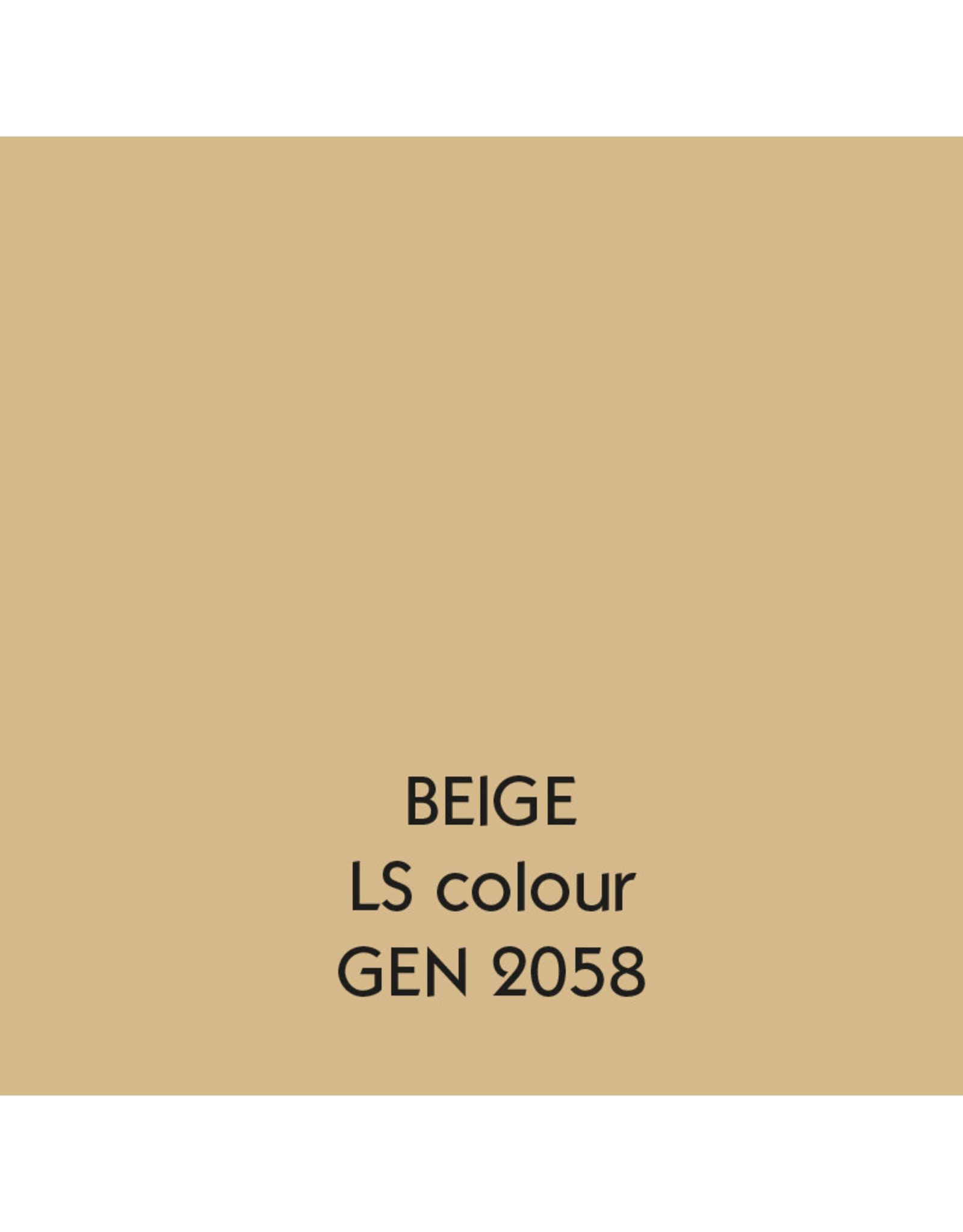 Uniters Randverf BEIGE 2058 mat