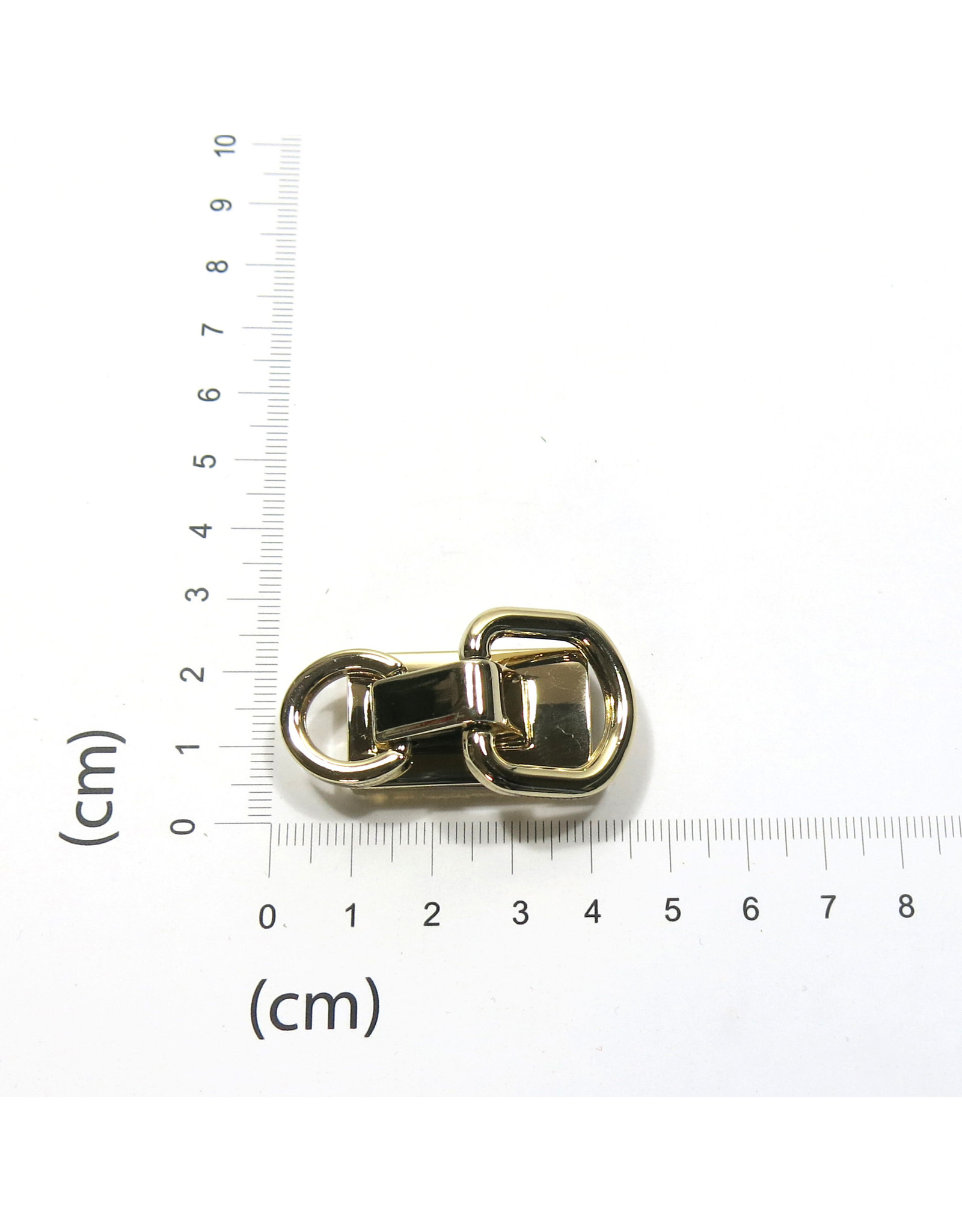 Strap connector double ring