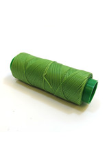 Waxed hand sewing thread apple green