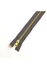 Metal zipper TURFBROWN