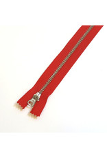 Metal zipper RED