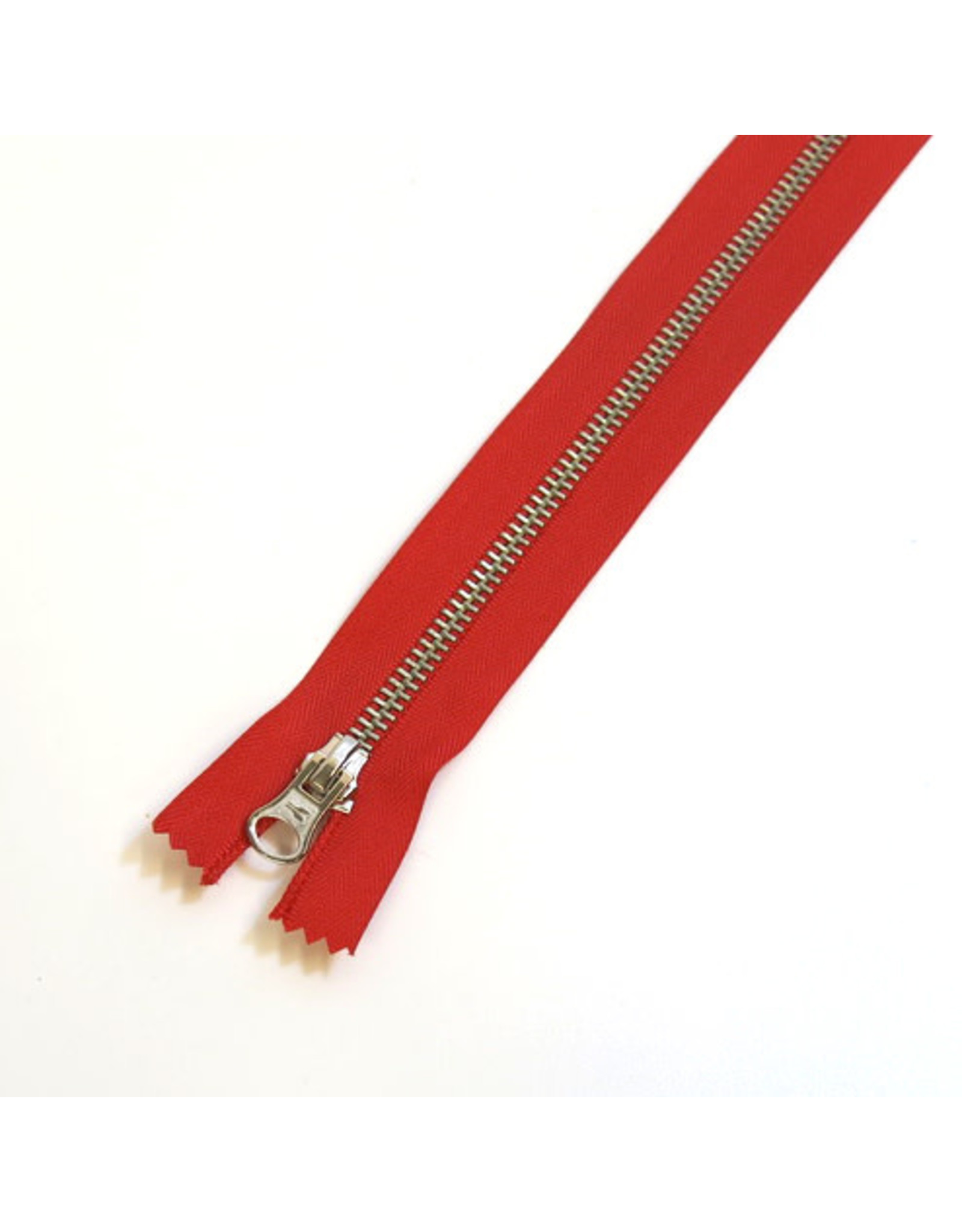 Metal zipper RED