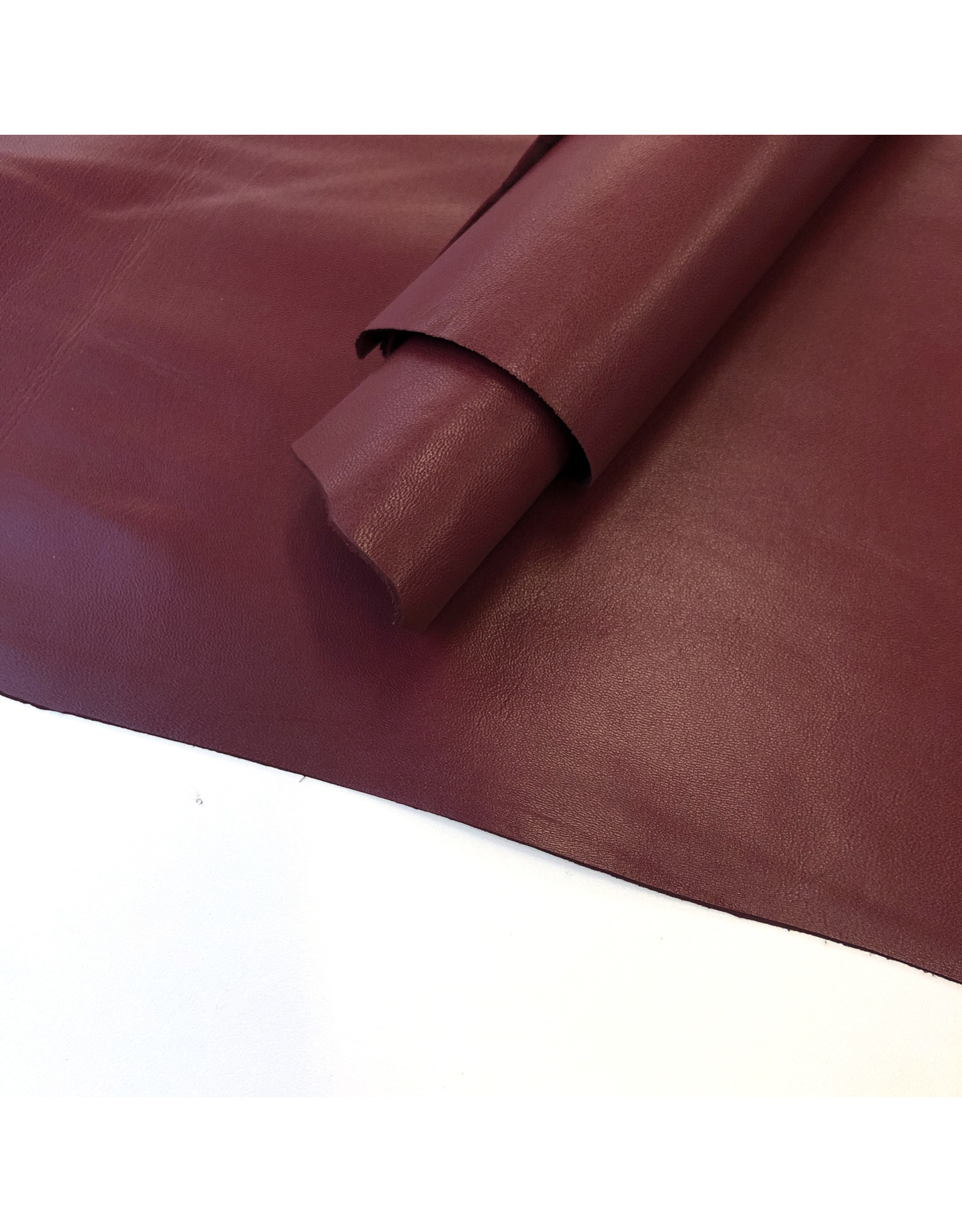 Wine red goat lining